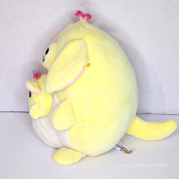 MERRY 🐶 Mommy & Me Yellow Dog Set 2020 Original Squishmallow ☆》NWOT《☆ - Picture 6 of 7
